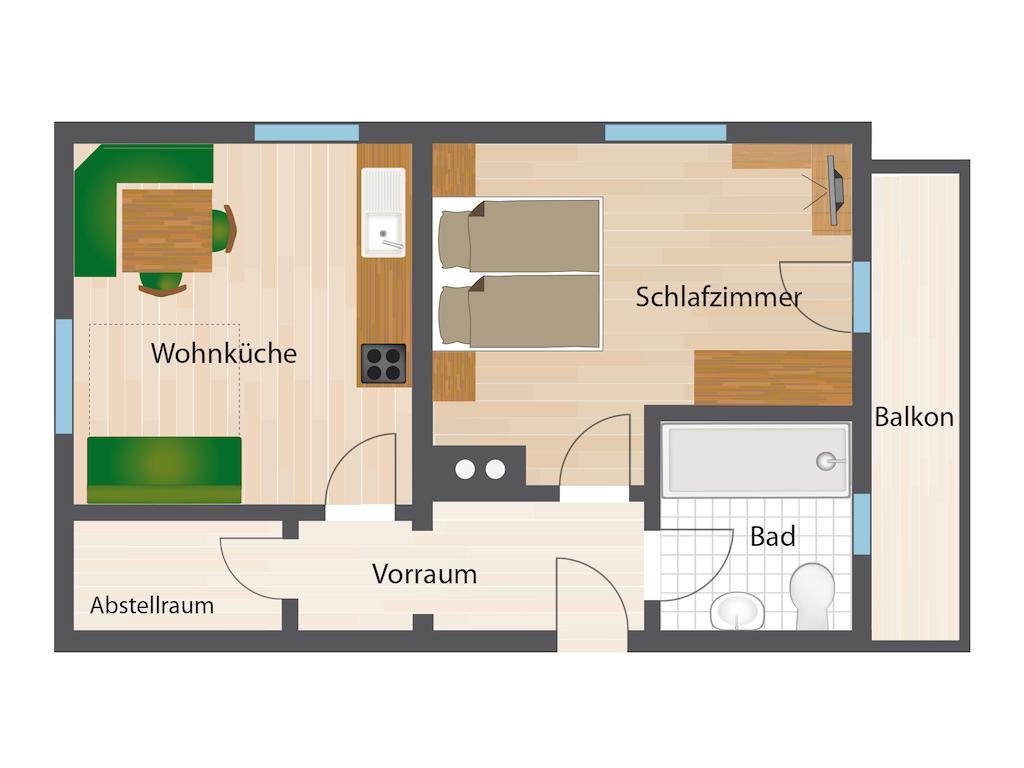 Haus Pitzer/Apartments Troicher Schladming Rom bilde