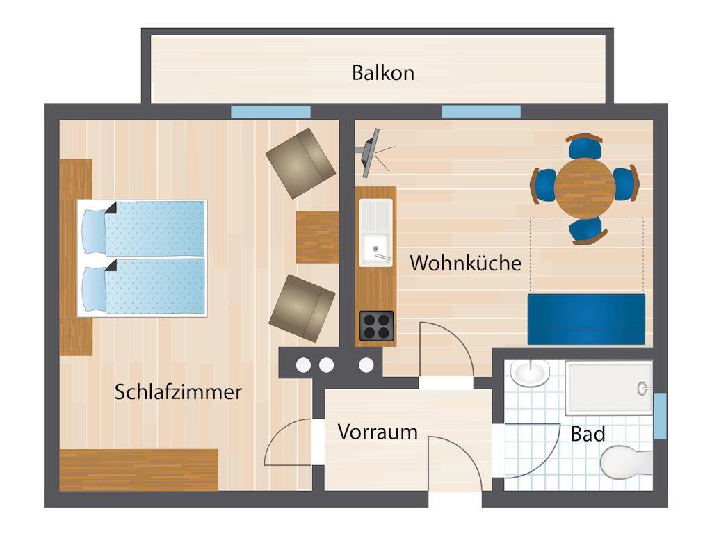 Haus Pitzer/Apartments Troicher Schladming Rom bilde